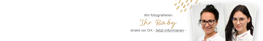 Ihre Babyfotografinnen direkt vor Ort
